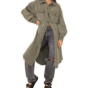 We The Free long Ruby Shacket